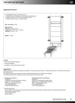 Предварительный просмотр 19 страницы Royalbeach RBS SPORTS WOODEN WALL BAR Assembly, Use, And Training Instructions