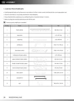 Preview for 20 page of Royalbeach RBS SPORTS WOODEN WALL BAR Assembly, Use, And Training Instructions