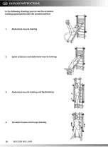 Предварительный просмотр 26 страницы Royalbeach RBS SPORTS WOODEN WALL BAR Assembly, Use, And Training Instructions