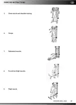 Preview for 27 page of Royalbeach RBS SPORTS WOODEN WALL BAR Assembly, Use, And Training Instructions