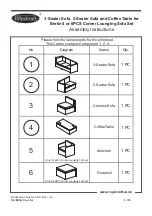 Предварительный просмотр 3 страницы Royalcraft Berlin Assembly Instructions Manual