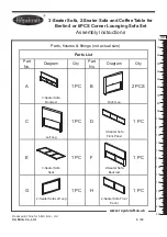 Preview for 4 page of Royalcraft Berlin Assembly Instructions Manual