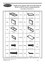 Предварительный просмотр 5 страницы Royalcraft Berlin Assembly Instructions Manual