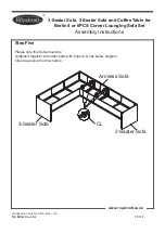 Предварительный просмотр 10 страницы Royalcraft Berlin Assembly Instructions Manual