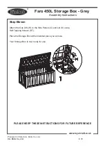 Предварительный просмотр 9 страницы Royalcraft Faro 450L Assembly Instructions Manual