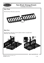 Предварительный просмотр 6 страницы Royalcraft Faro Black Assembly Instructions Manual