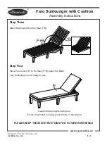 Предварительный просмотр 5 страницы Royalcraft Faro Assembly Instructions