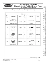 Preview for 3 page of Royalcraft Palma Assembly Instructions