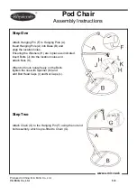 Предварительный просмотр 5 страницы Royalcraft Pod Chair Assembly Instructions Manual