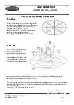 Предварительный просмотр 5 страницы Royalcraft Santorini Set Assembly Instructions Manual