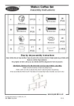 Preview for 5 page of Royalcraft Walton Assembly Instructions Manual