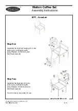 Preview for 6 page of Royalcraft Walton Assembly Instructions Manual