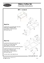 Предварительный просмотр 7 страницы Royalcraft Walton Assembly Instructions Manual