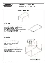 Предварительный просмотр 8 страницы Royalcraft Walton Assembly Instructions Manual