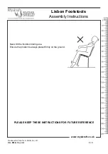 Preview for 3 page of Royalcraft Weather-Shield Lisbon Footstool Assembly Instructions