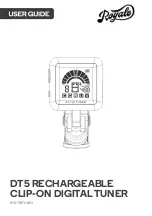 Royale DT5 User Manual preview