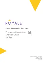 Preview for 1 page of Royale S11188 User Manual