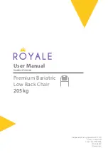 Preview for 1 page of Royale Utility Days S2282 User Manual
