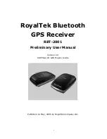 RoyalTek RBT-2001 Preliminary User'S Manual preview