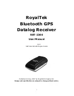 Preview for 1 page of RoyalTek RBT-2300 User Manual