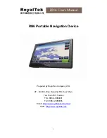 Предварительный просмотр 1 страницы RoyalTek RN6 User Manual