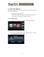 Предварительный просмотр 34 страницы RoyalTek RN6 User Manual