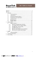 Preview for 2 page of RoyalTek RSA-1200L User Manual