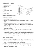 Preview for 7 page of Royalty Line CP-25.287.1 Instruction Manual