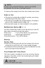 Preview for 22 page of Royalty Line HVC-150.55R Instruction Manual