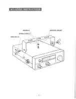 Preview for 10 page of Royce 604 Owner'S Manual