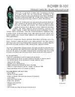 royer R-101 Brochure & Specs preview