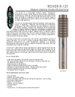 royer R-121 Brochure & Specs preview