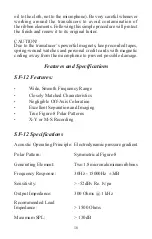 Preview for 17 page of royer SF-12 Operation Instructions Manual & User Manual