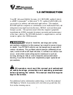 Preview for 7 page of RP Advanced Mobile Systems STRIKE-C Owner'S Manual