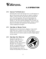 Preview for 23 page of RP Advanced Mobile Systems STRIKE-C Owner'S Manual