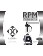 RPM Lequip Premier series Owner'S Manual предпросмотр