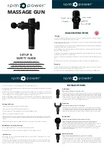 RPM rpm power Set Up & Safety Manual preview