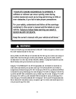 Preview for 2 page of RPS Blizzard 150 Owner'S Manual