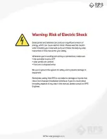 Preview for 3 page of RPS Eco-Steady Booster Pump BP05 User Manual