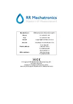 Preview for 3 page of RR Mechatronics Starrsed ST Service Manual