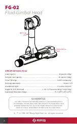 Предварительный просмотр 2 страницы RRS FG-02 FG Manual