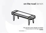 Предварительный просмотр 3 страницы RS Barcelona On the road bench User Manual