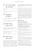 Preview for 10 page of RS Barcelona Yonoh Diagonal User Manual