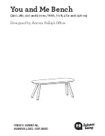 RS Barcelona You and Me Bench User Manual предпросмотр