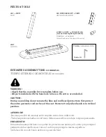 Preview for 2 page of RS Barcelona You and Me Bench User Manual