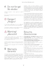 Preview for 18 page of RS Barcelona You and Me Standard User Manual