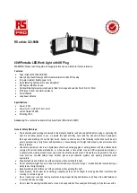 Preview for 1 page of RS PRO 122-8900 Quick Start Manual