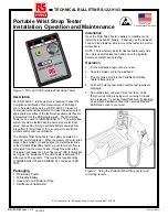 Preview for 1 page of RS PRO 122-9143 Installation, Operation And Maintenance