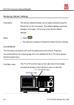 Preview for 26 page of RS PRO 123-3568 Instruction Manual