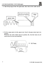 Предварительный просмотр 8 страницы RS PRO 137-2292 Instruction Manual